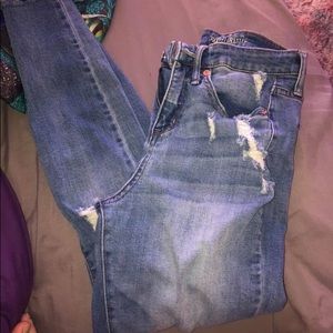 Wild fable distressed skinny jeans